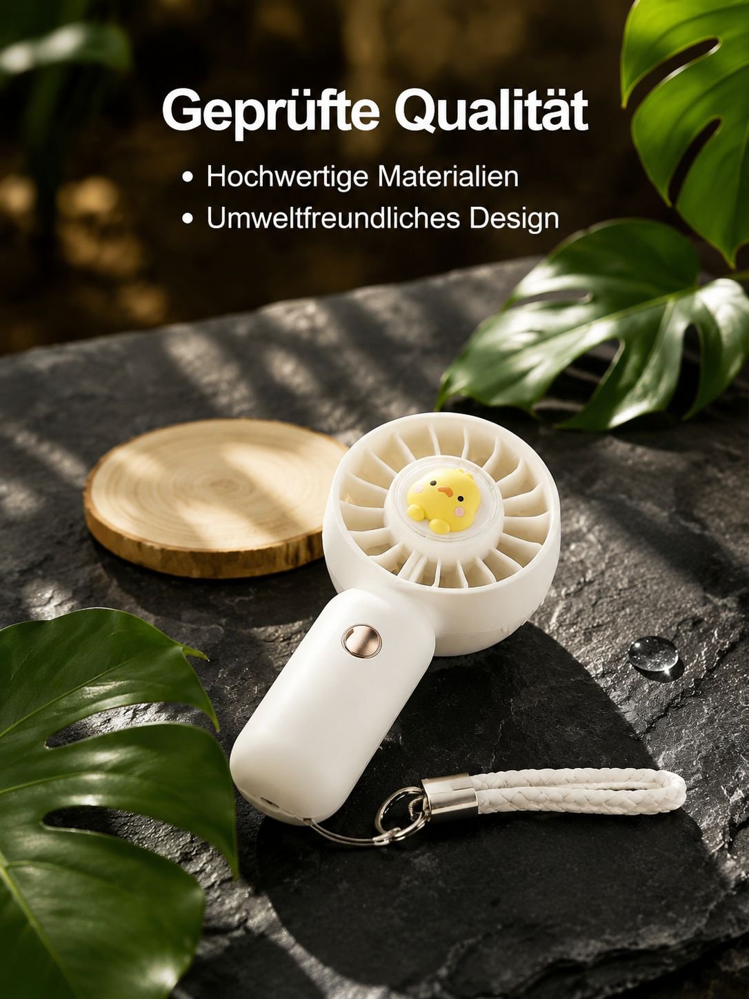 Leichter und tragbarer Ventilator für die Tasche