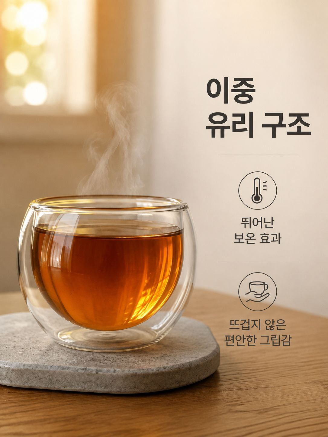 세련된 디자인의 커플 찻잔 세트