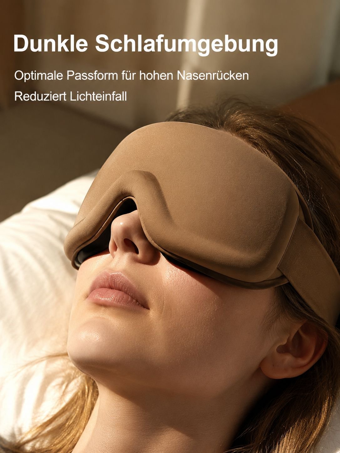 3D Schwerperlen-Augenmaske