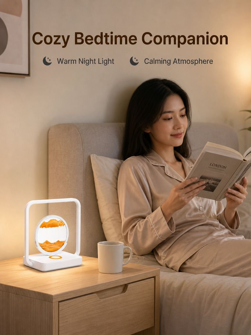 Mini Sand Painting Table Lamp