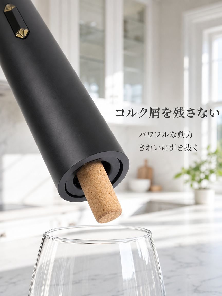 電気ワインオープナー