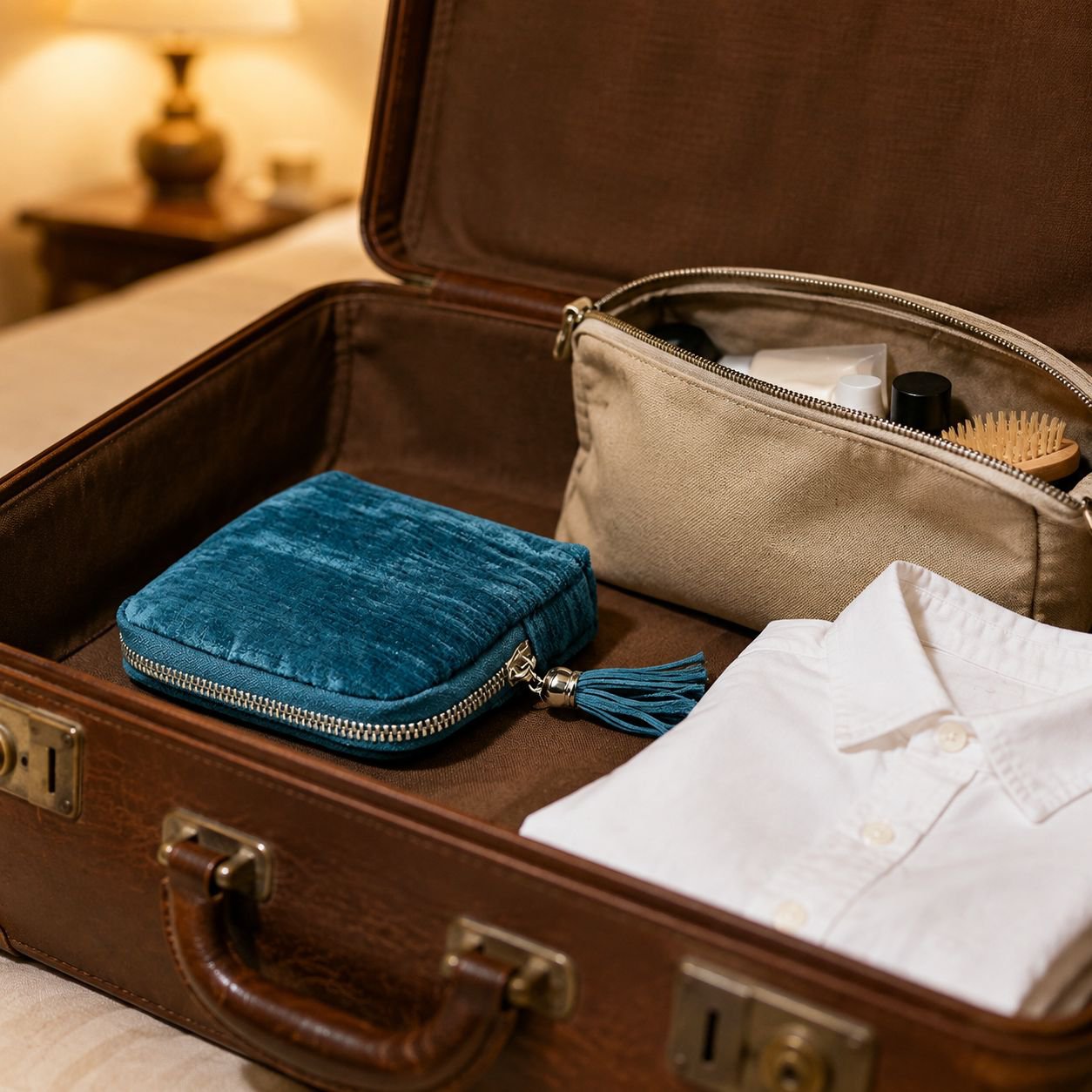 Elegant Portable Jewelry Storage Bag