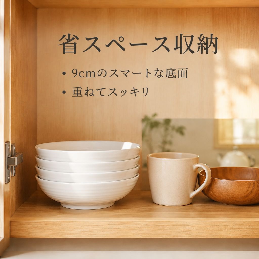 深めの丸型セラミックディナープレート