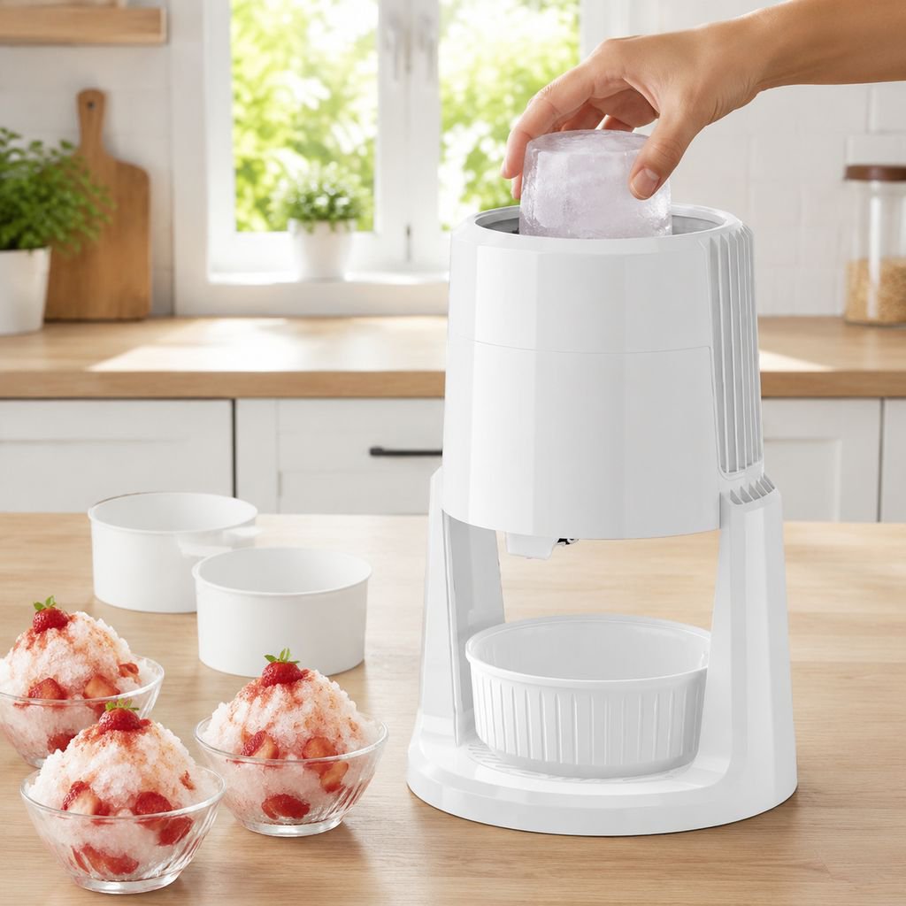 JMY Dual-Mode Ice Crusher for Home & Commercial Use