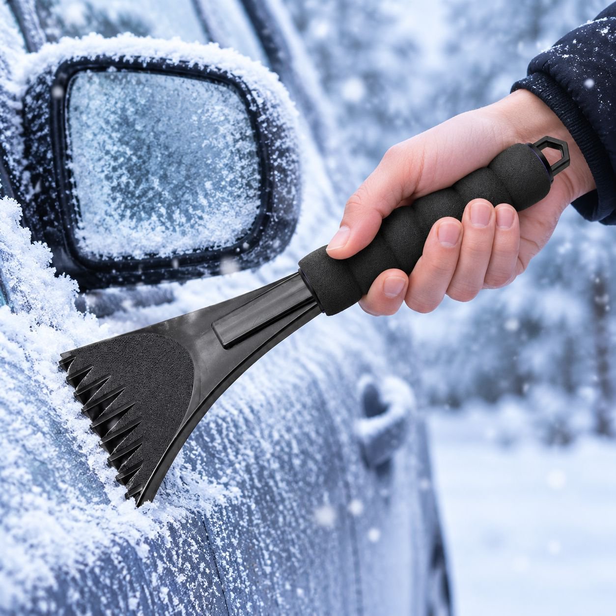 Multi-functional Snow and Ice Shovel