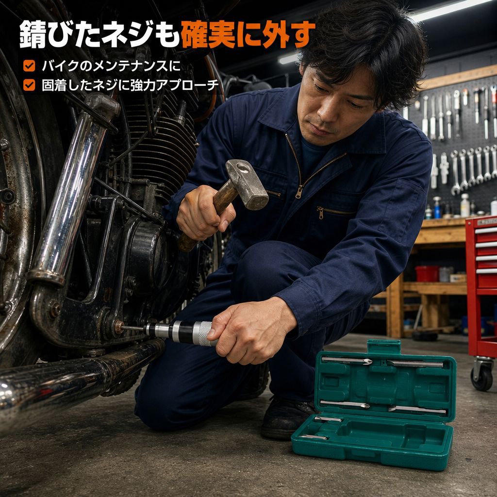 金物工具打撃対応鉄箱入りインパクトドライバー