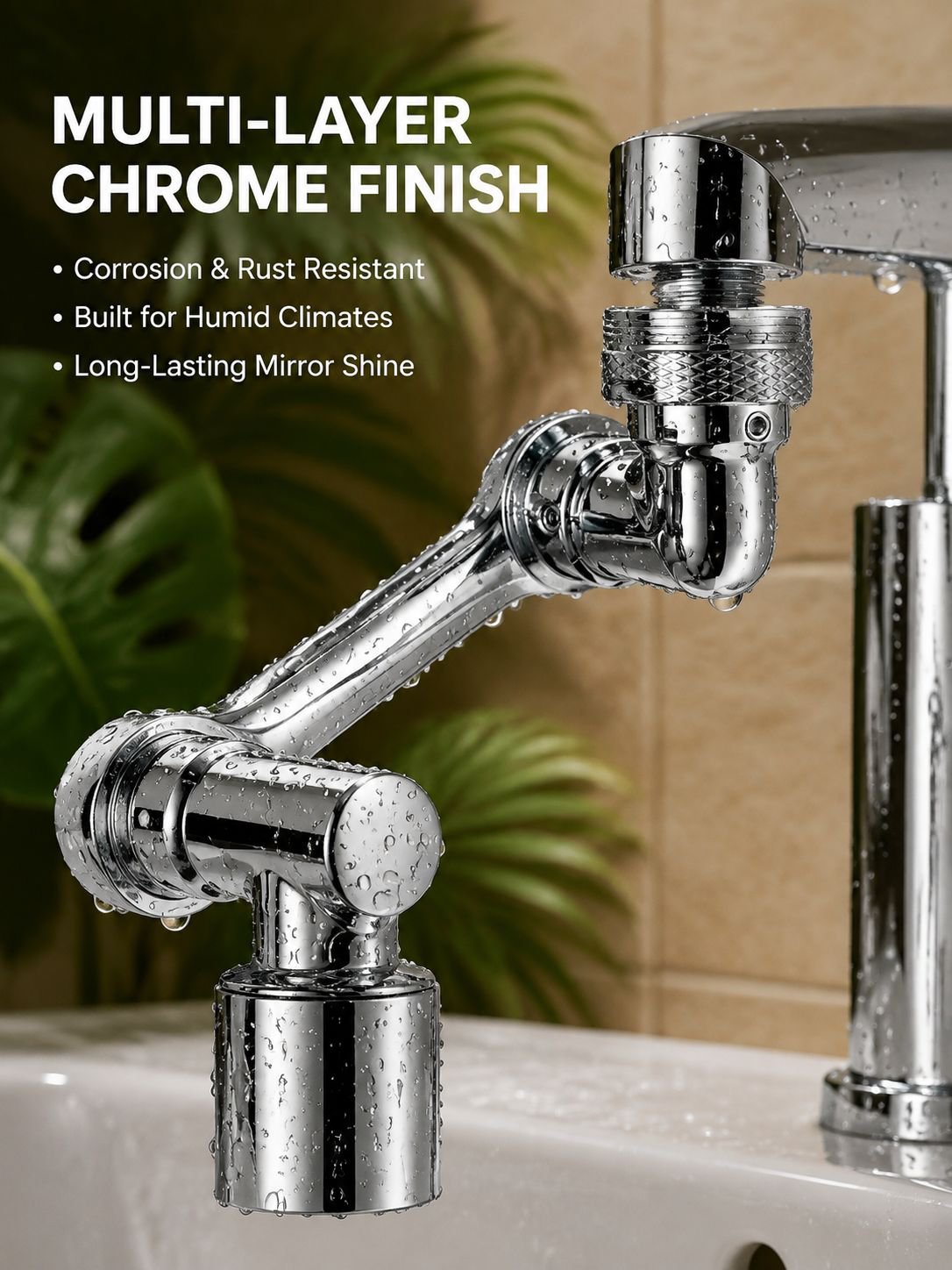 Smart Anti-Splash Robotic Arm Tap