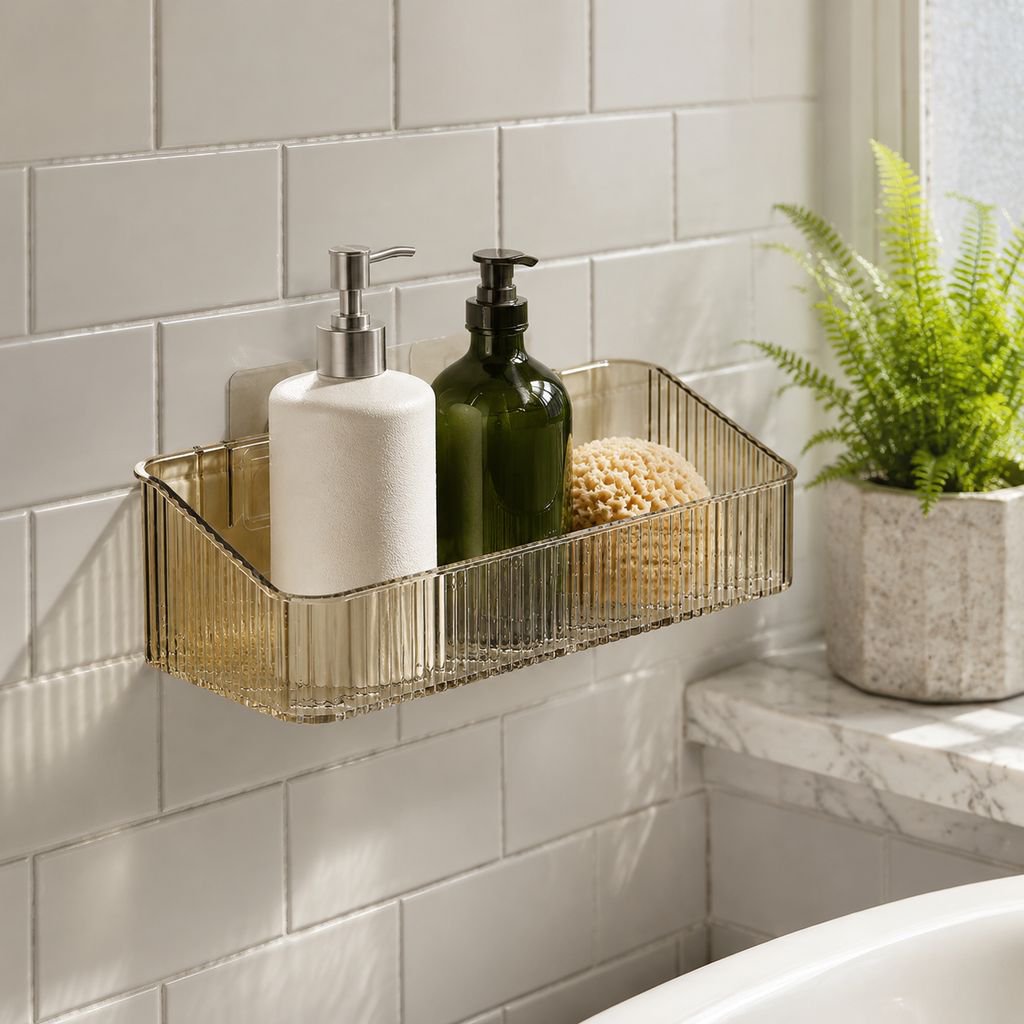 Transparent Drainage Multi-Functional Bathroom Storage Box