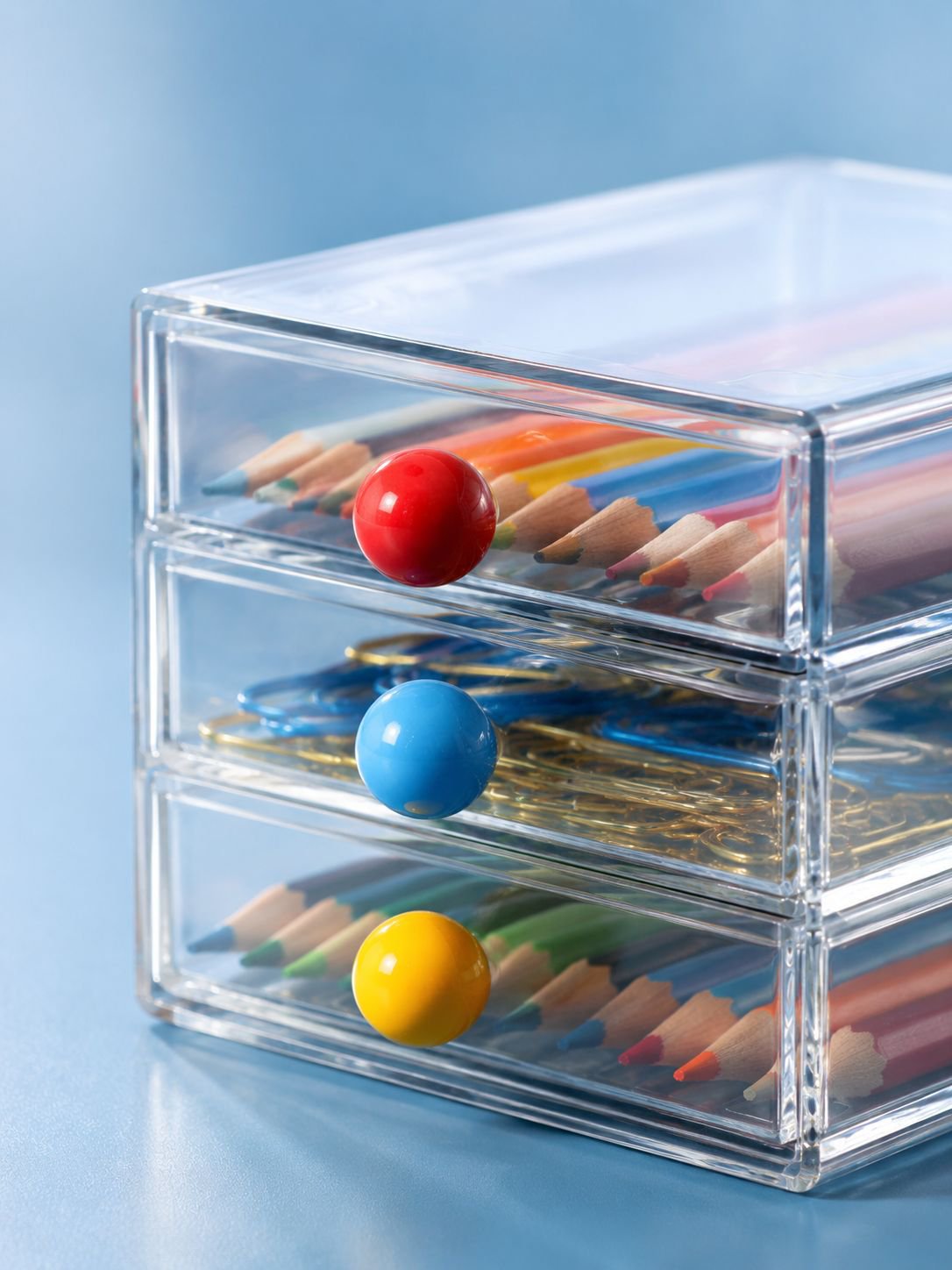 Caja de almacenamiento para documentos de escritorio