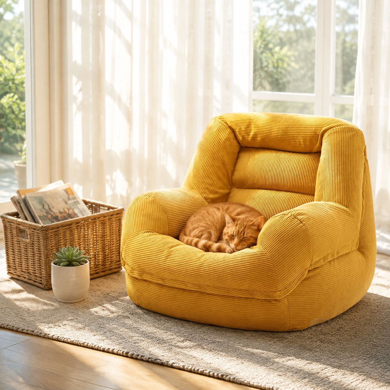 Lightweight and portable lazy sofa for home