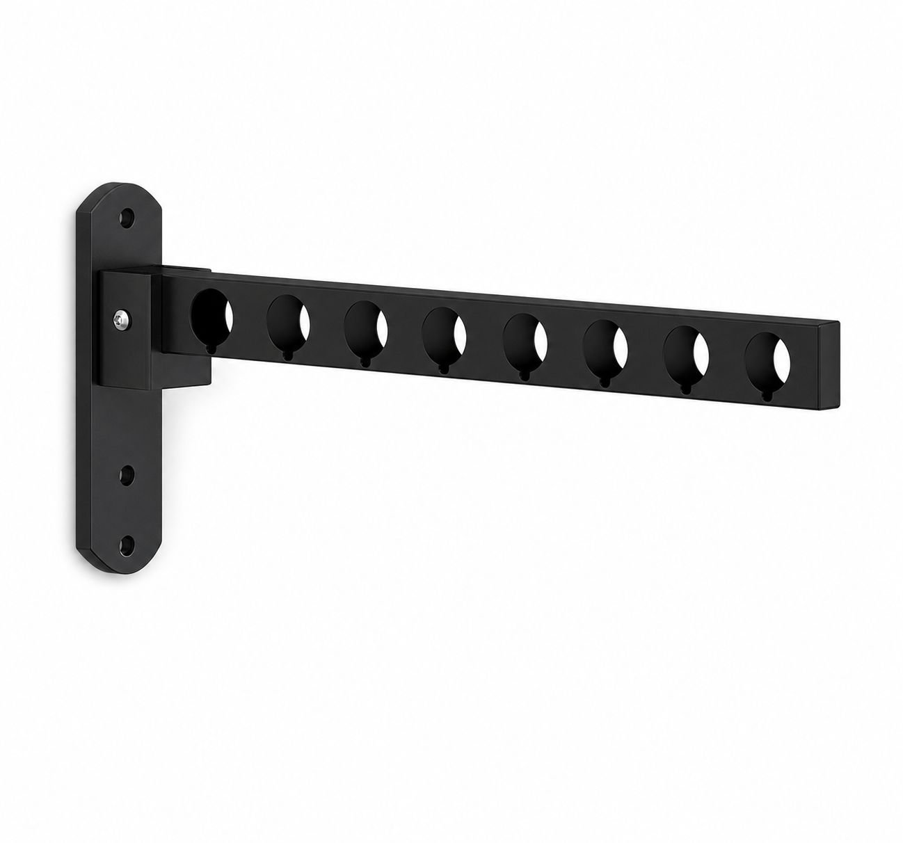 Foldable No-Installation Invisible Clothes Hanger for Balcony/Window