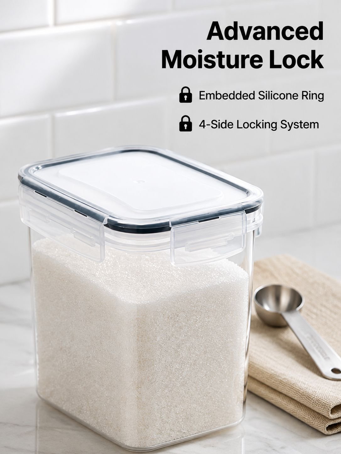 Multifunctional Food Label Storage Box