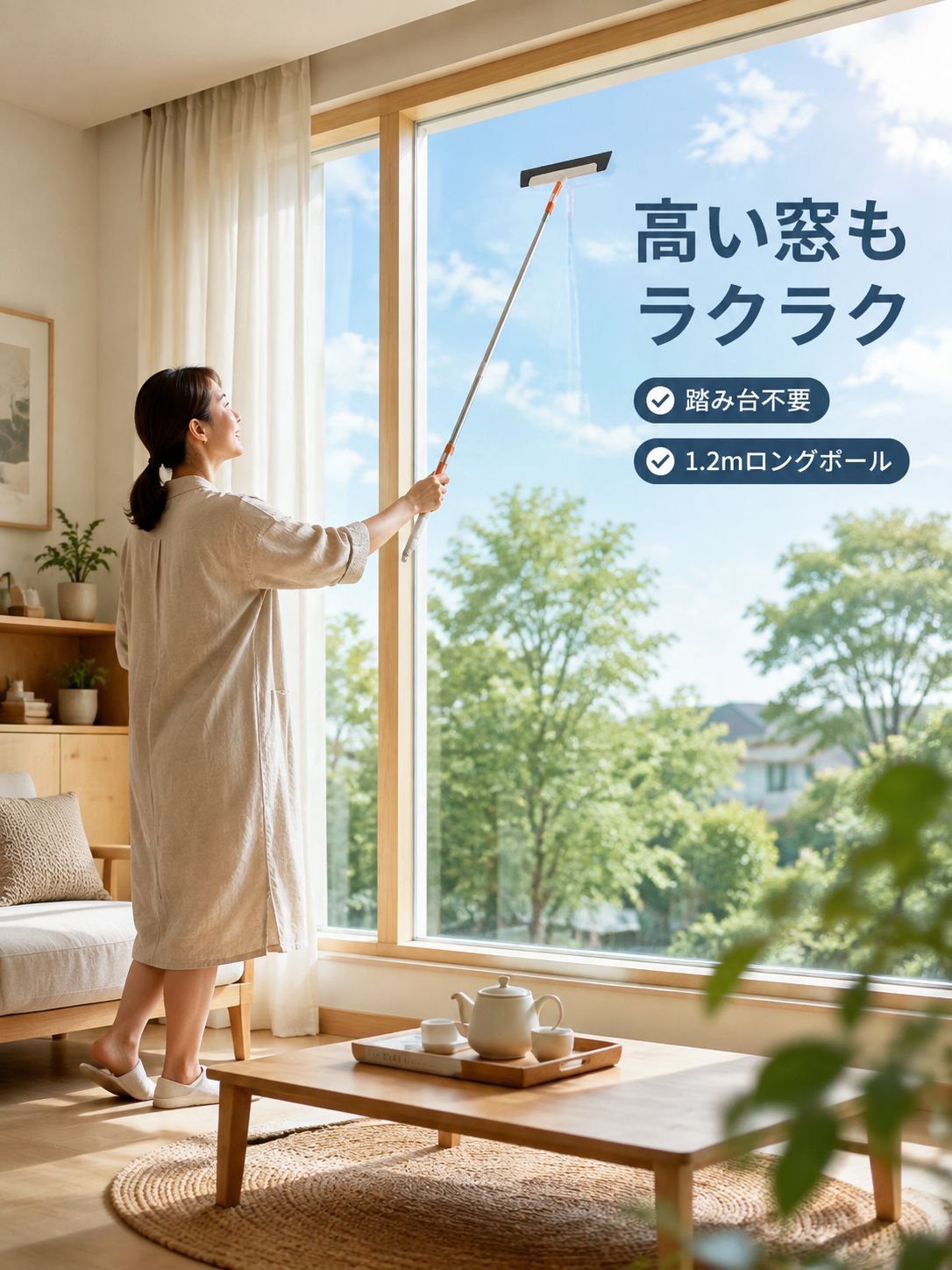 専門窓清掃工具ワイパー