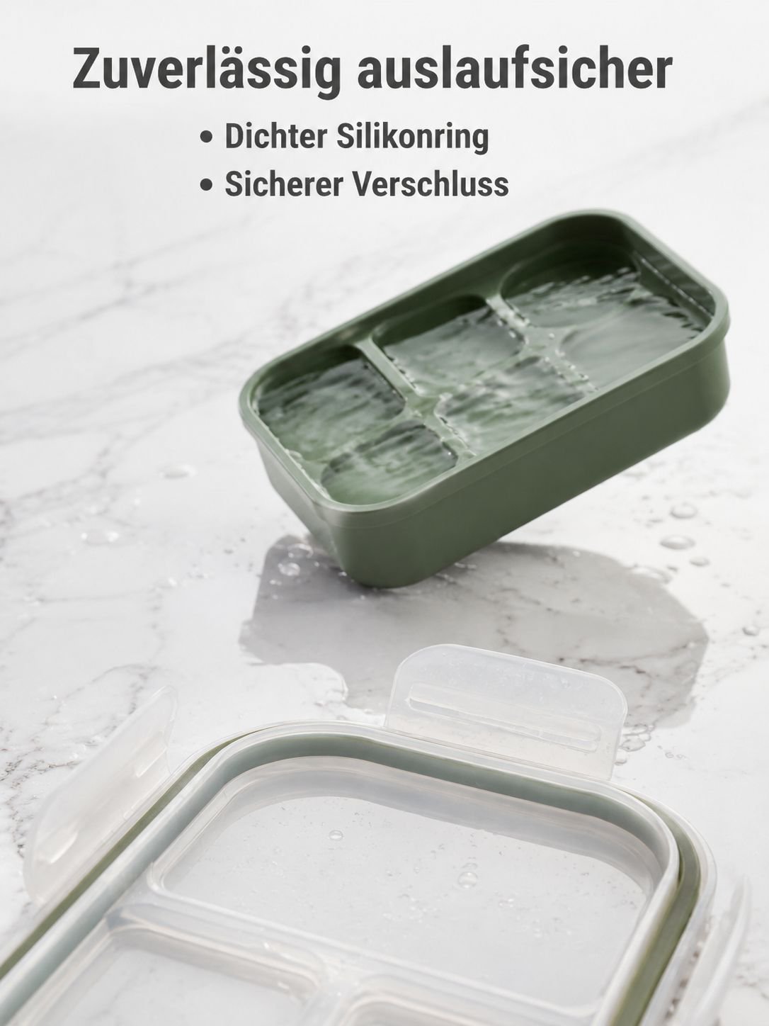 Lunchbox aus BPA-freiem Silikonmaterial
