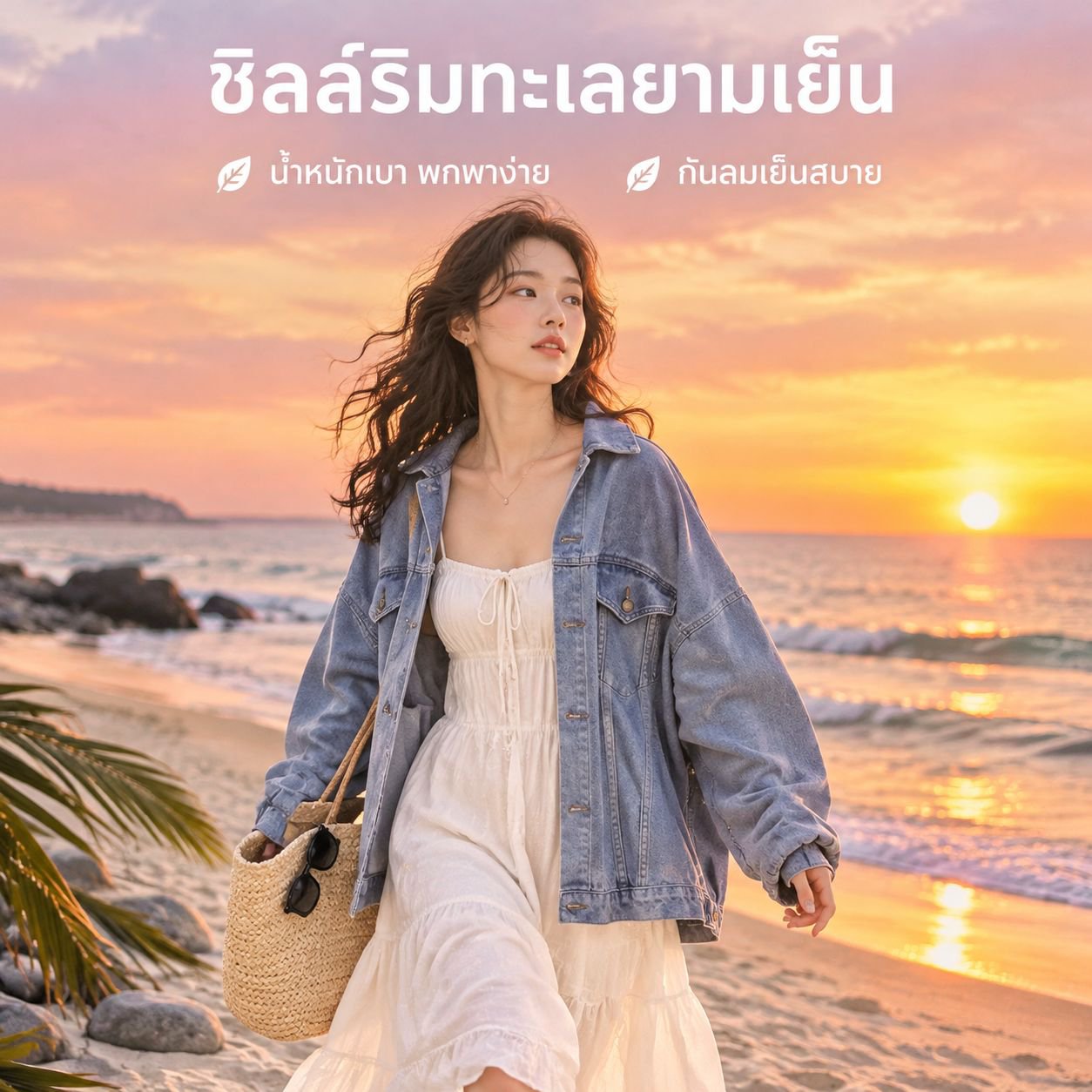 เสื้อแจ็คเก็ตยีนส์แฟชั่นสำหรับผู้หญิง ฤดูใบไม้ผลิ-ใบไม้ร่วง