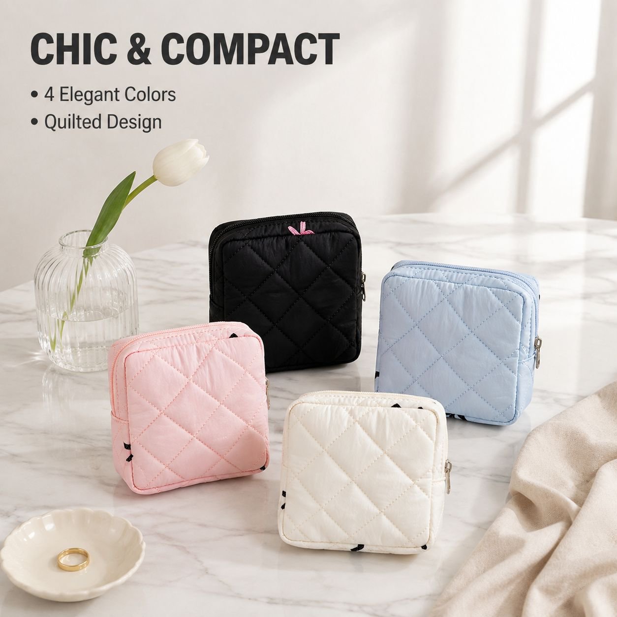 Multipurpose Period Pouch & Coin Purse