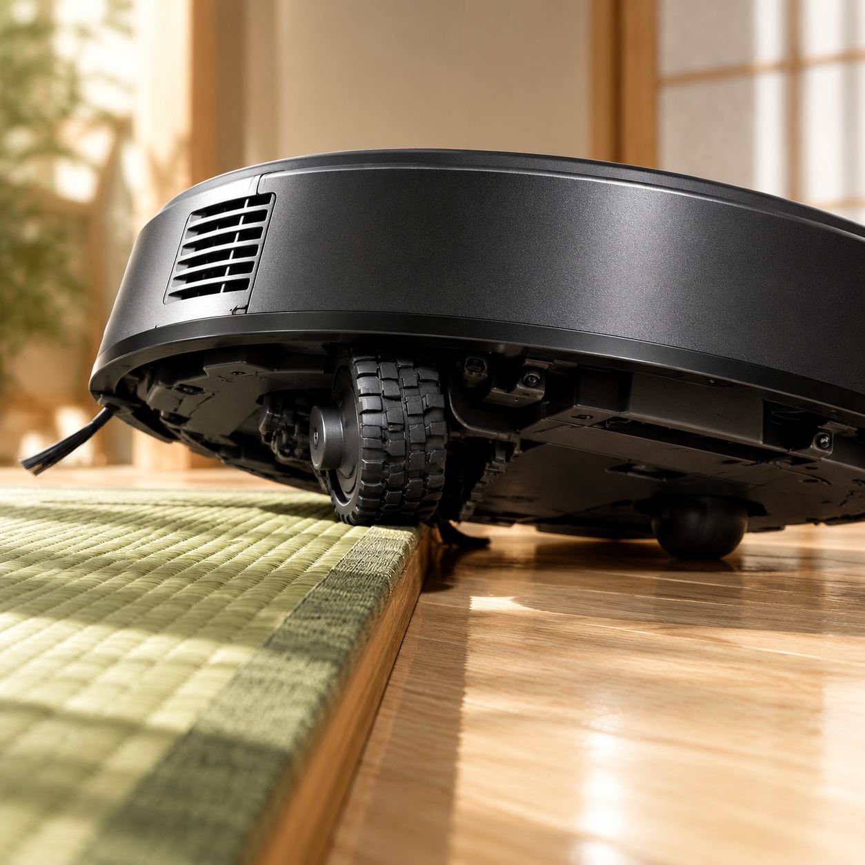 ロボットのダストボックス取り出し画像