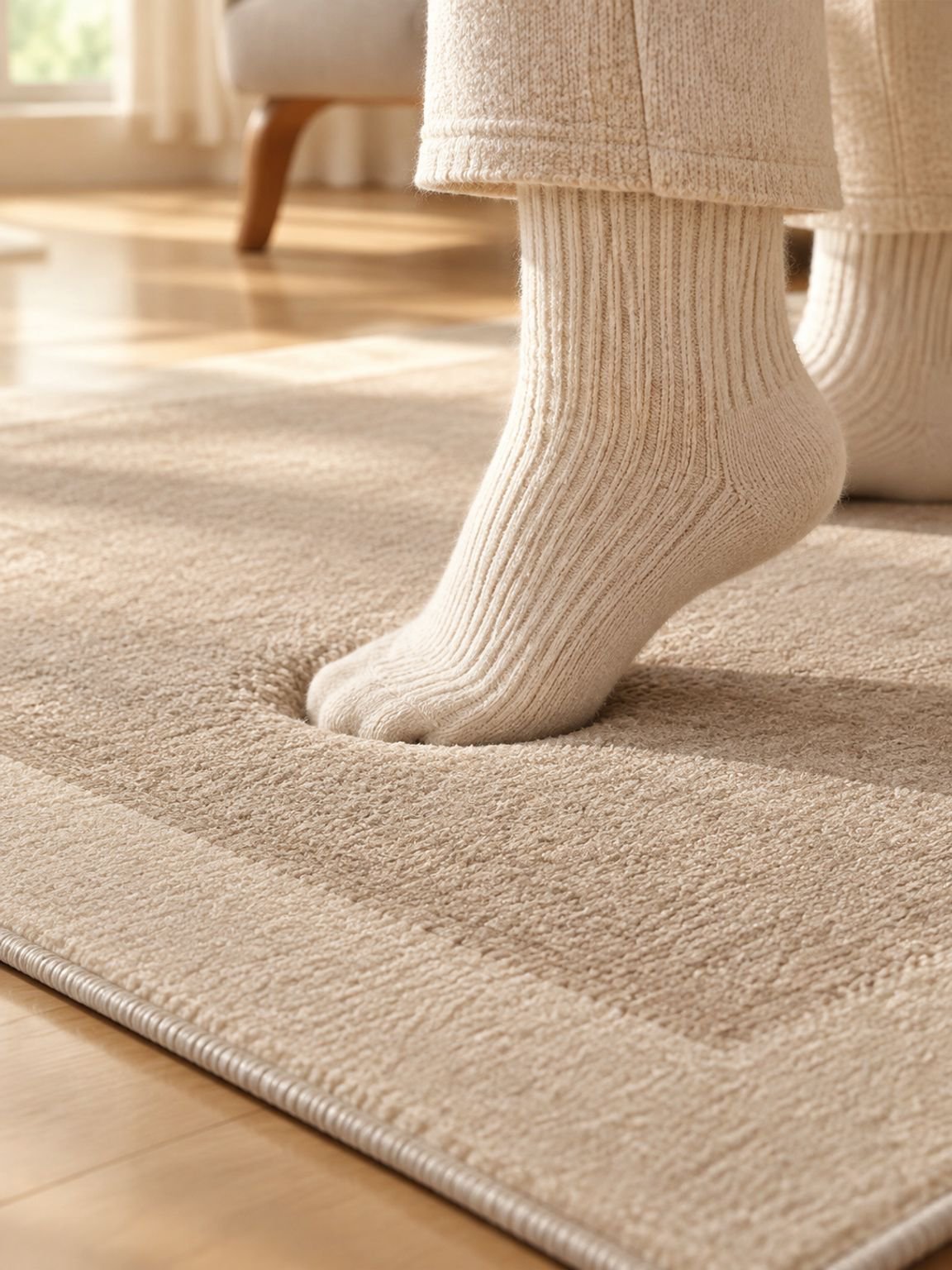 Vintage Stil Waschfreier Abwischbarer Teppich