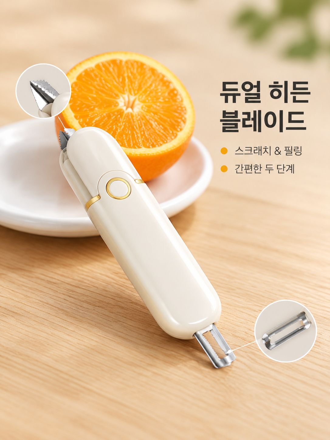 주방 오렌지 껍질 벗기는 도구