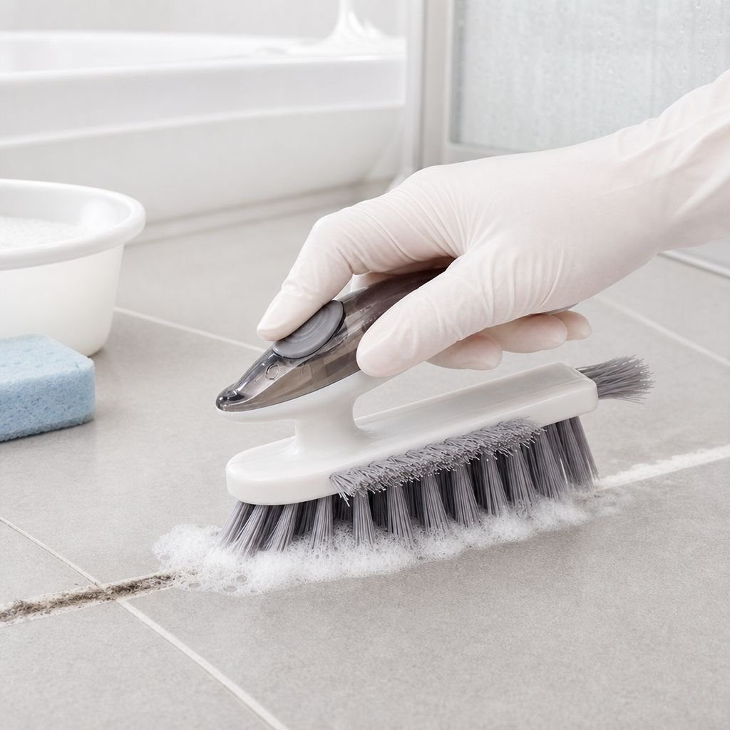 家庭用多用途クリーニングブラシの使用例
