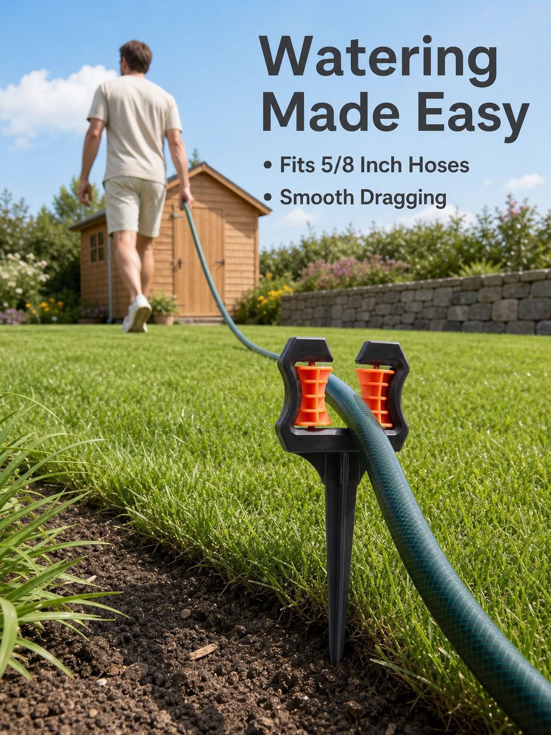 Outdoor Garden Support Ground Stake