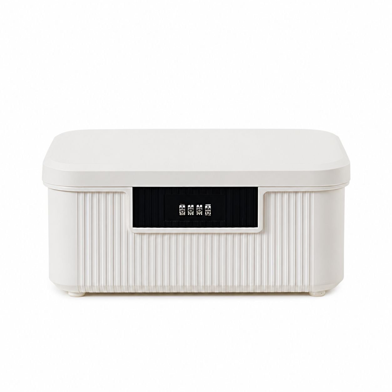 Lockable Password Storage Box Extra Large Capacity for Car and Nail Art