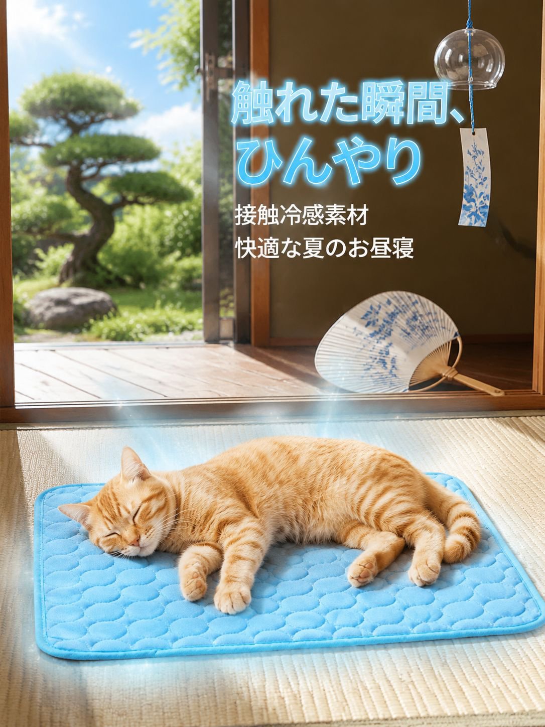 ペット用冷却スリーピングマット