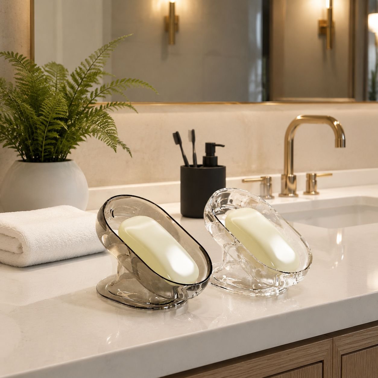 Accesorio de baño elegante y funcional