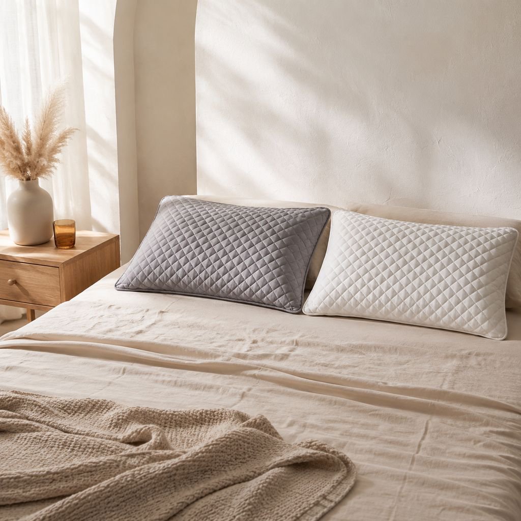 Núcleo de almohada con capa protectora de aislamiento, funda de almohada acolchada para el hogar, an