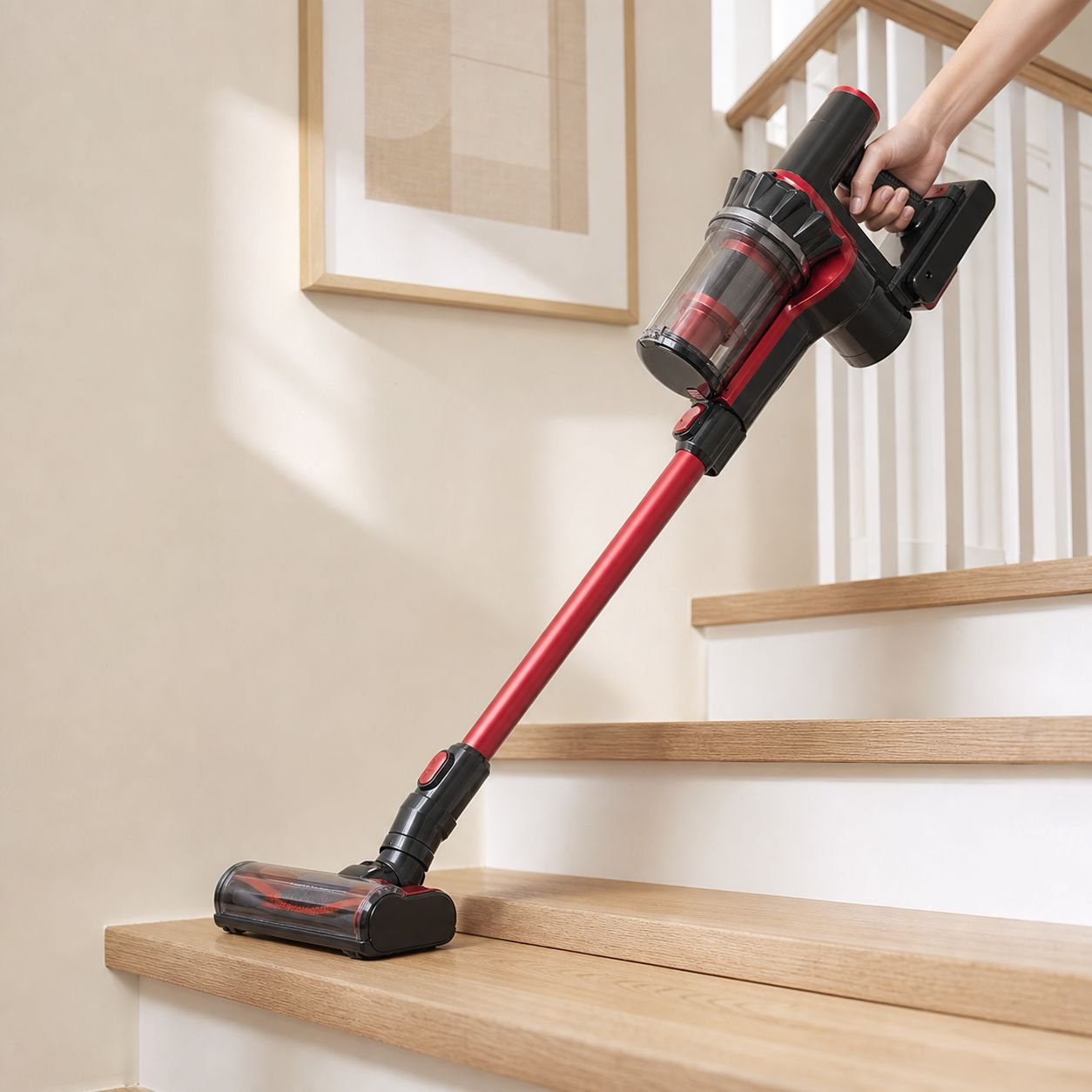 High suction cordless vacuum for pet hair