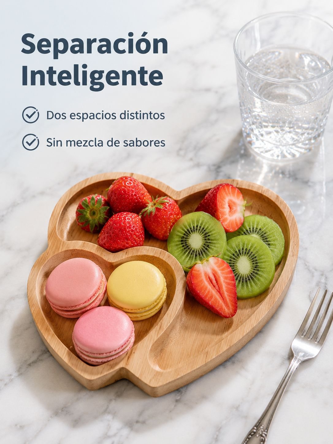 Bandeja multifuncional de bambú