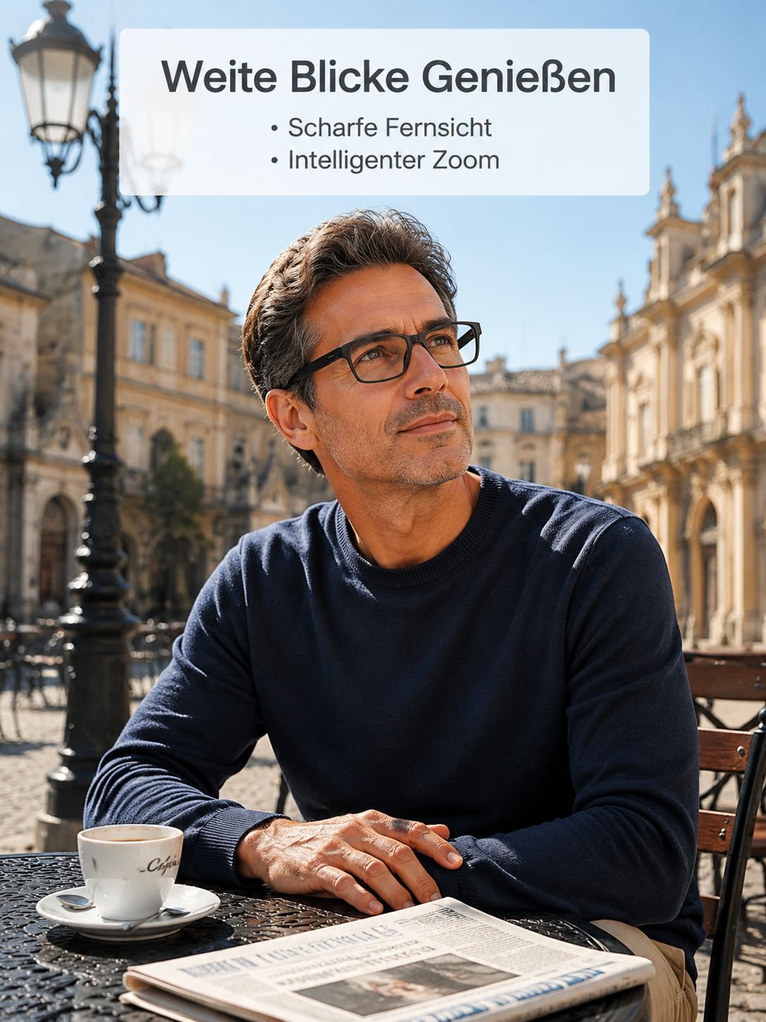  Fashionforward MultiFocus Smart Zoom Reading Glasses – Trendy Adjustable Eyewear