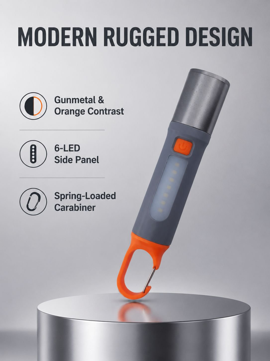 High Power Outdoor Flashlight