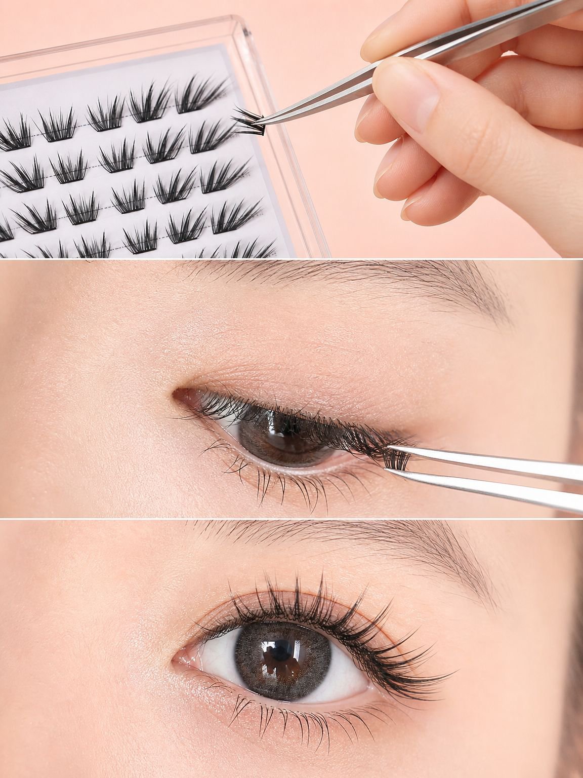Day-lasting natural false lashes for all ages