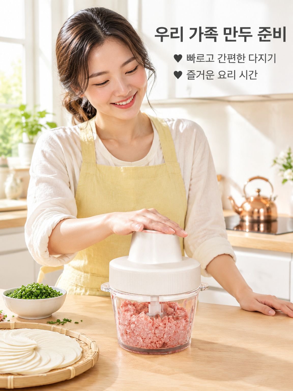 주방 다용도 전동 제육기