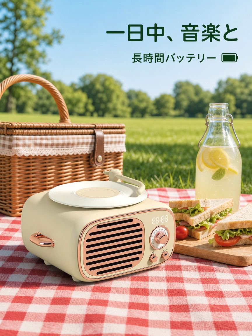 ワイヤレスポータブルスピーカー ホームK歌ミニスピーカー 長時間バッテリー旅行用