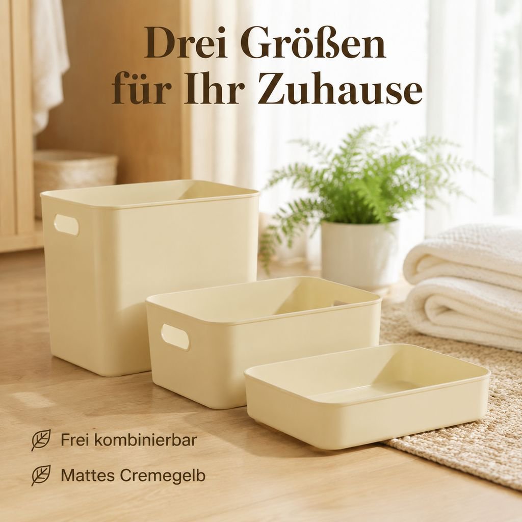 Große Aufbewahrungsbox mit Deckel
