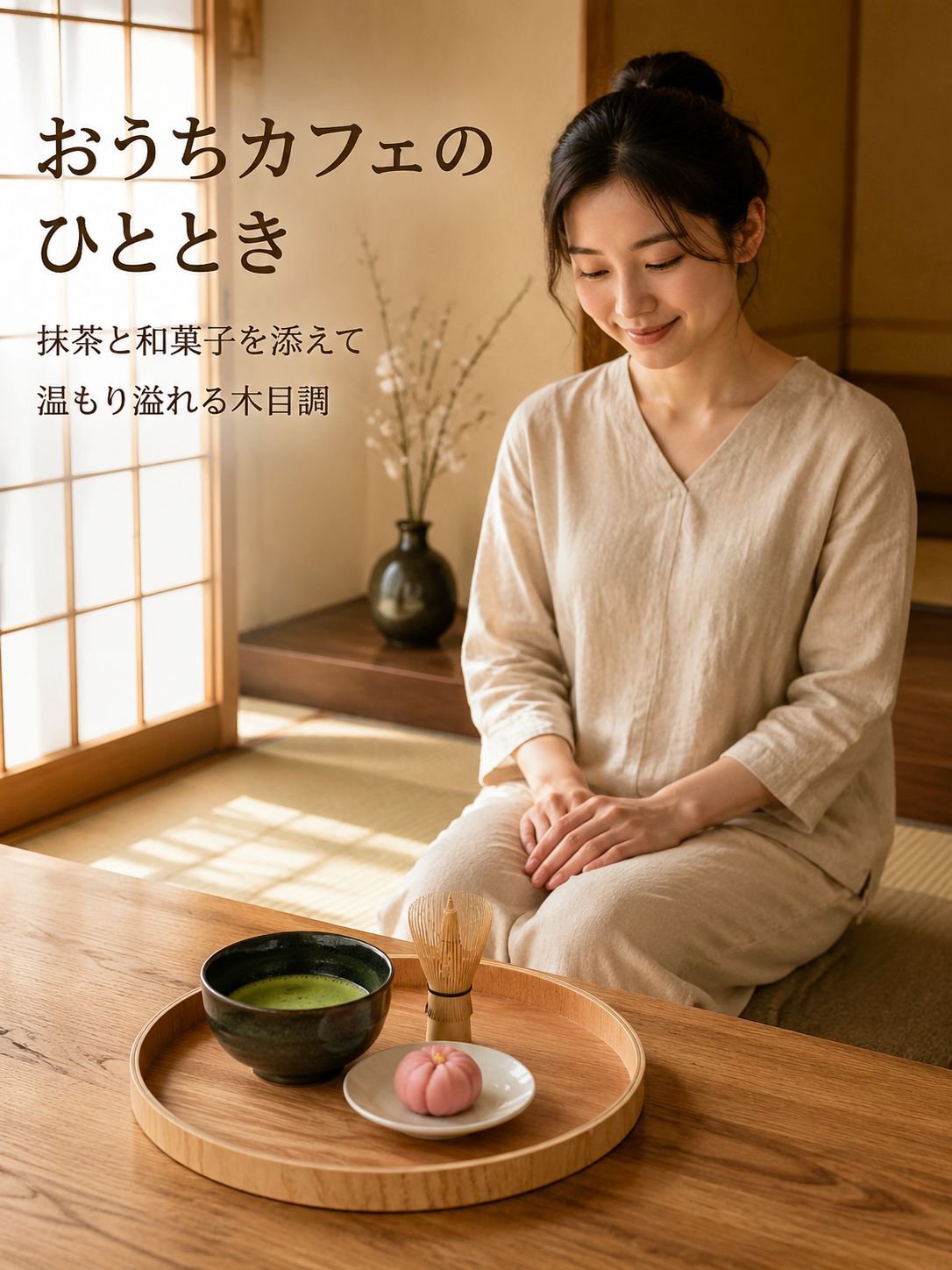 ラウンドウッドパレット