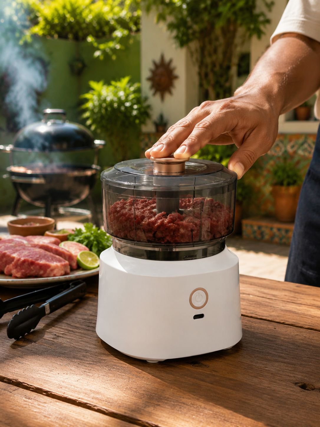 Procesador de alimentos eléctrico inalámbrico multifuncional de marca importada (modelo caliente)