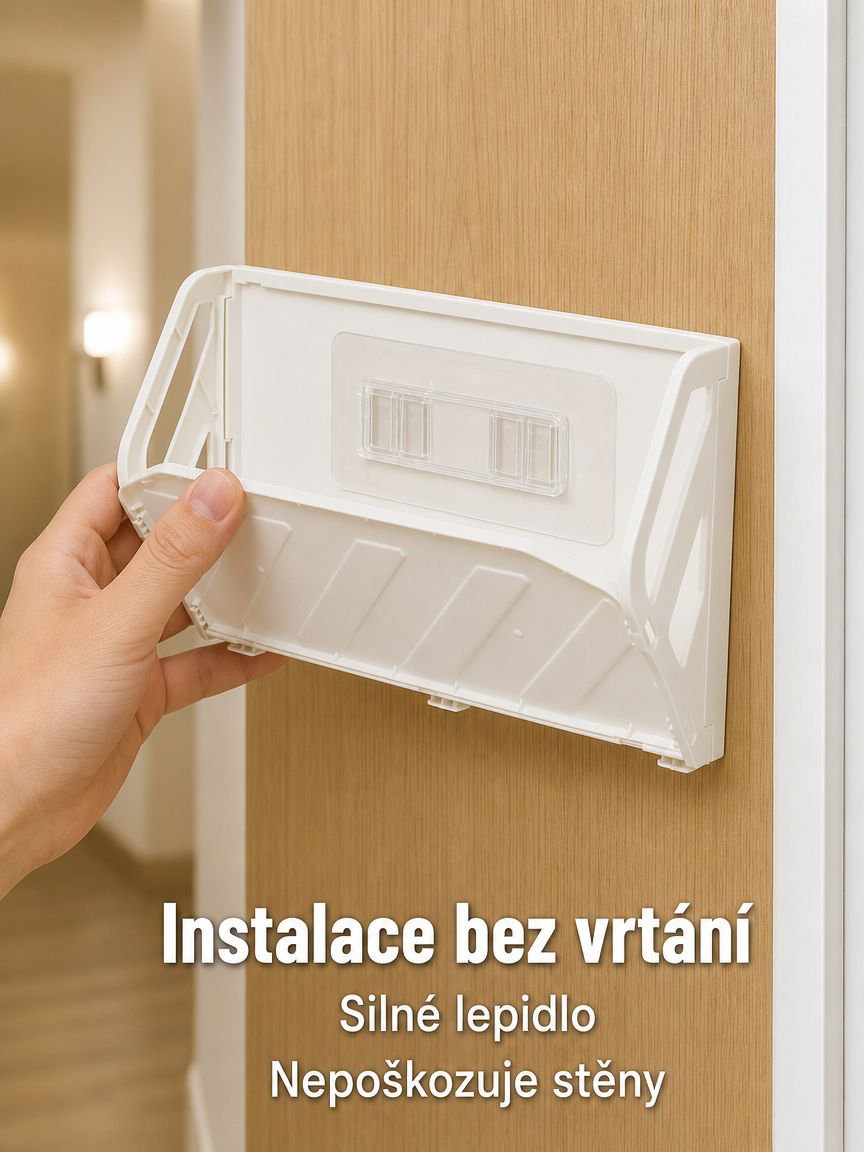 Skládací závěsný botník za dveře bez vrtání, domácí úložný stojan na pantofle