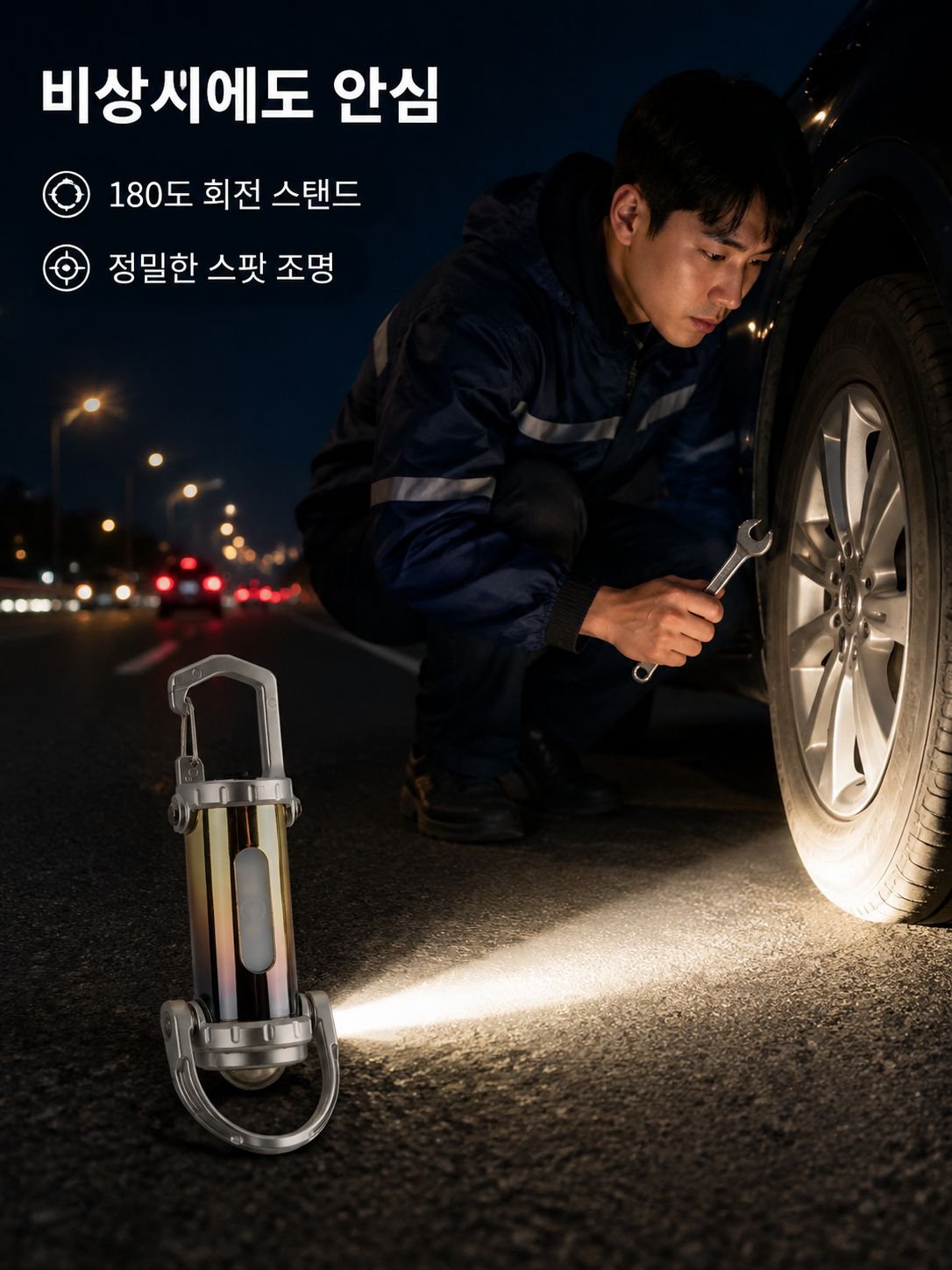 미니 휴대용 키체인 손전등