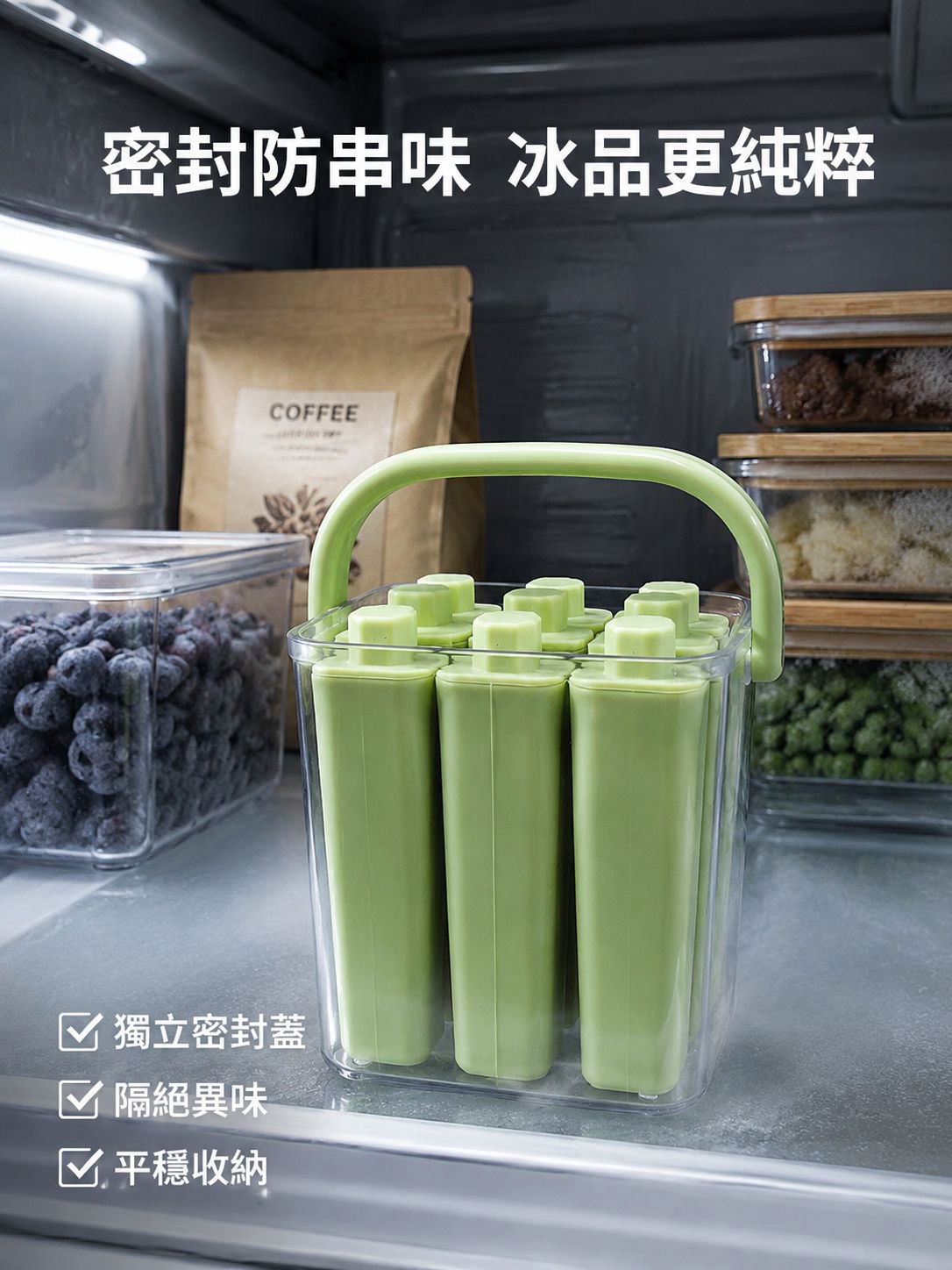 家用食品級矽膠冰棒模具