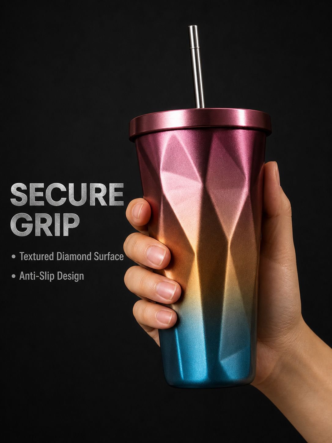 Starbucks Colorful Gradient Stainless Steel Cup Hot & Cold