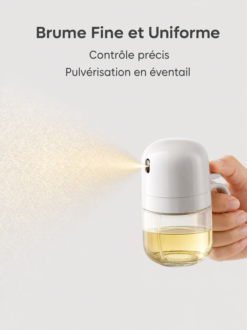 Pulvérisateur d'huile anti-fuite pour cuisine domestique