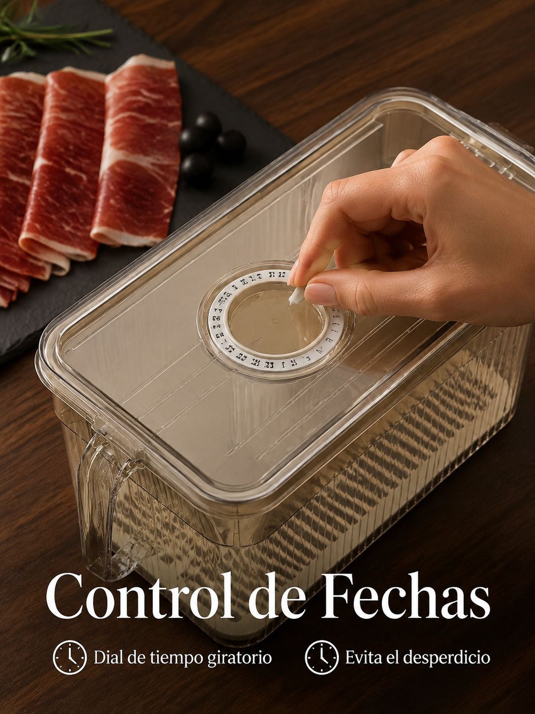 Recipiente para almacenar alimentos