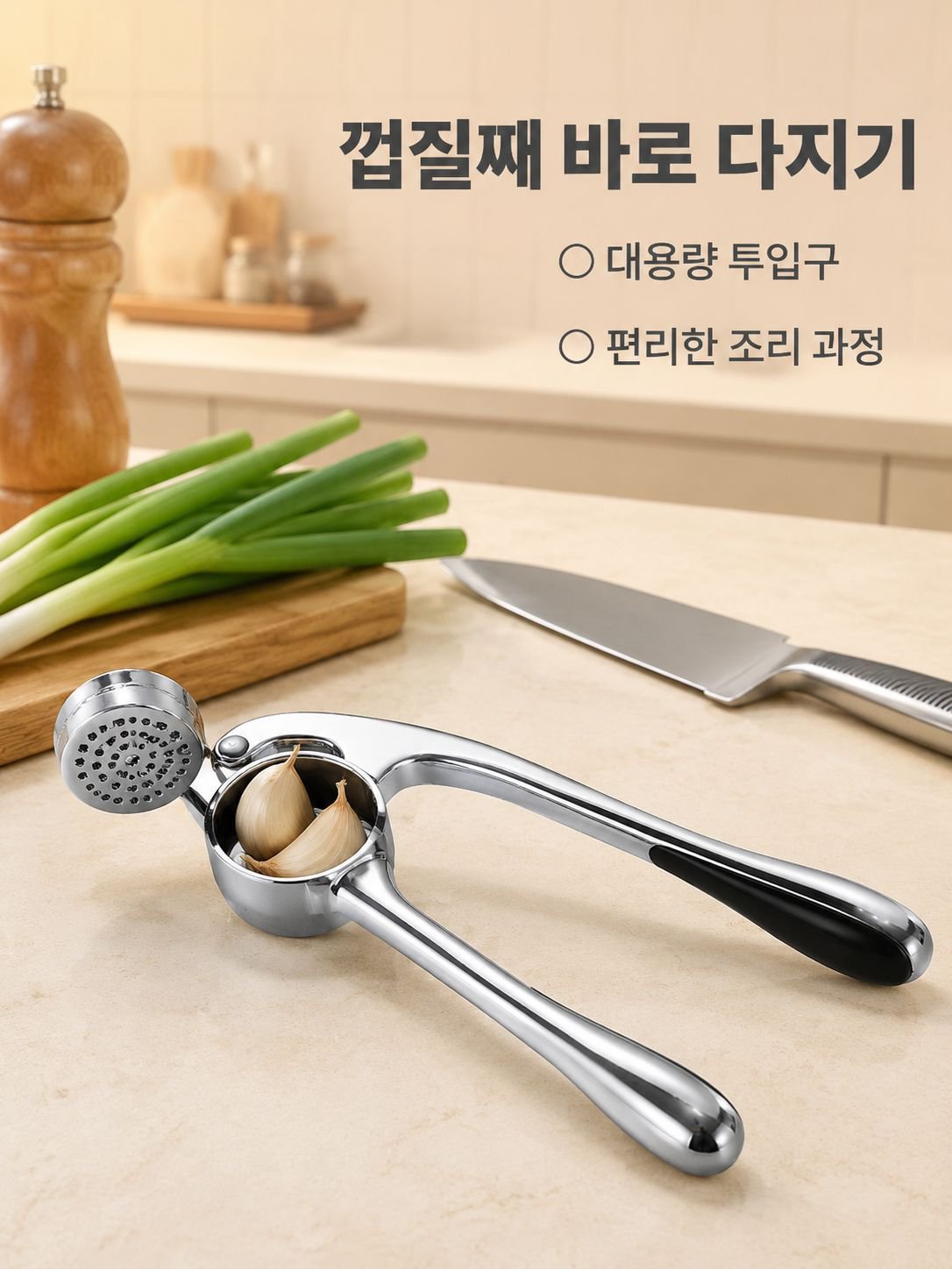 수동 마늘 믹서 분쇄기