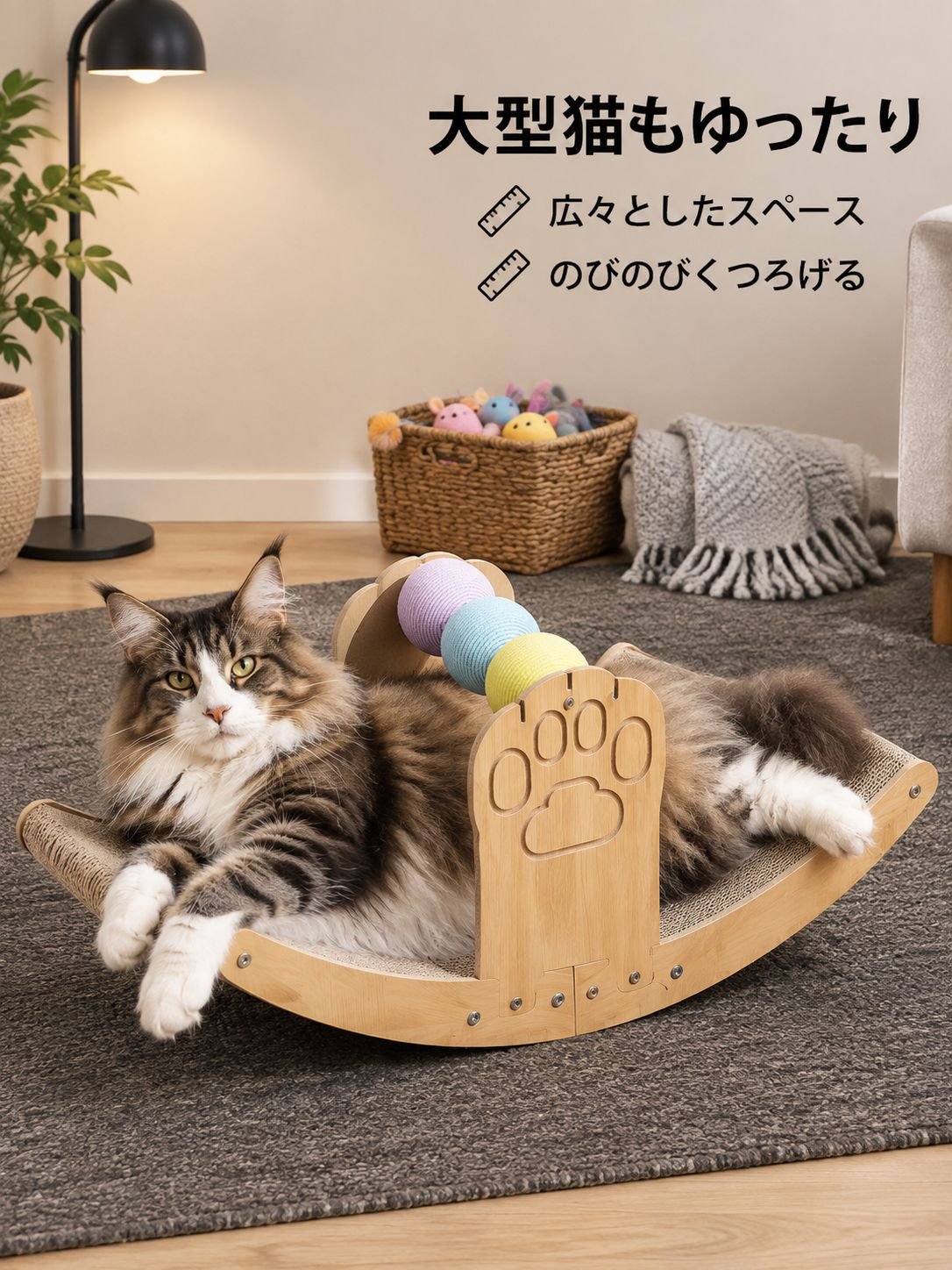 大型猫用耐摩耗キャットスクラッチパッド垂直ソファカバー猫用トイレ