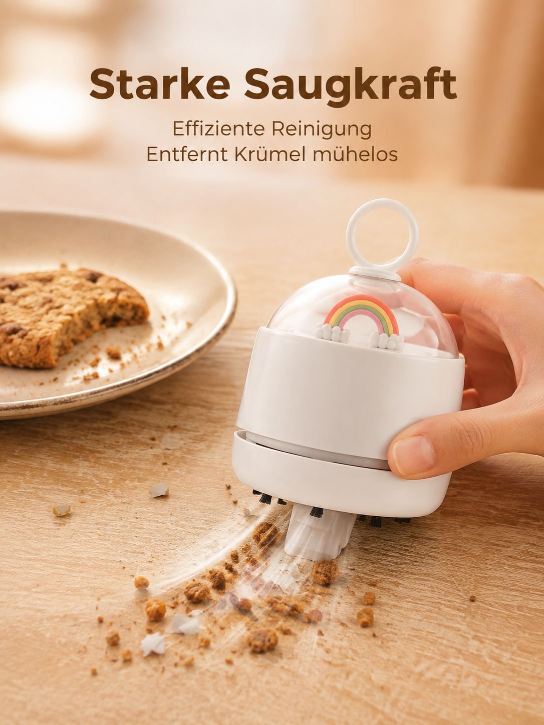 Mini Handstaubsauger für den Schreibtisch