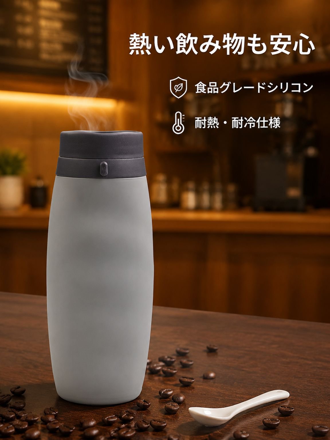 シリコン製ウォーターカップ