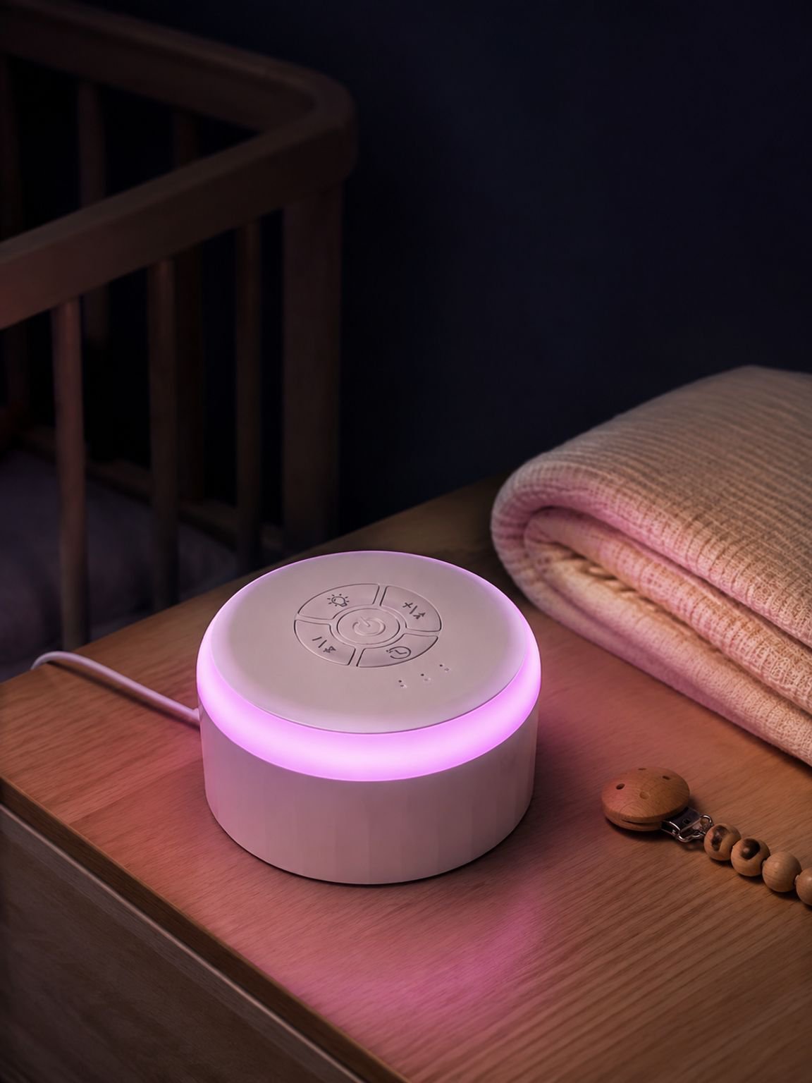 Lámpara nocturna musical inteligente para ayudar a dormir bebés